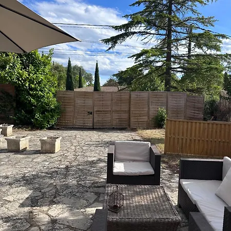 Apartamento Les Olivettes Climatisées D'uzes à Sainte Eulalie Garrigues-et-Sainte-Eulalie